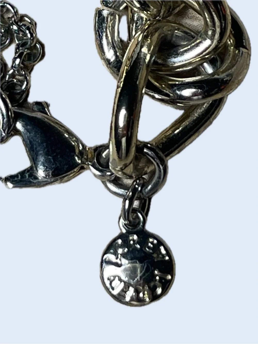 J. Crew Chunky Gold Twisted Link Necklace - Women Jewelry
